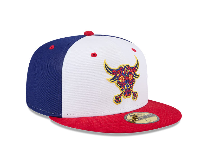 New Era - 59FIFTY Fitted - MiLB - COPA - Durham Bulls - White/Red/Blue - Headz Up 