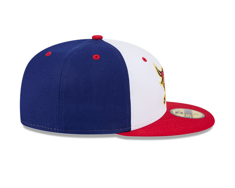 New Era - 59FIFTY Fitted - MiLB - COPA - Durham Bulls - White/Red/Blue - Headz Up 