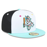 New Era - 59FIFTY Fitted - MiLB - COPA - Hickory Crawdads - White/Turkis/Black - Headz Up 