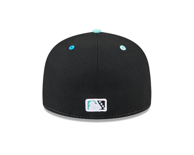 New Era - 59FIFTY Fitted - MiLB - COPA - Hickory Crawdads - White/Turkis/Black - Headz Up 