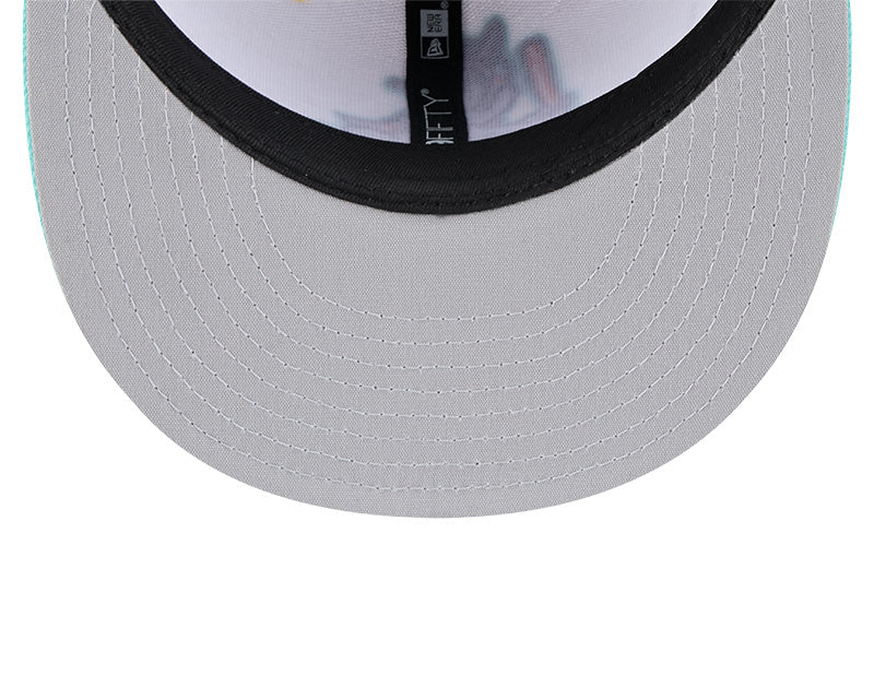 New Era - 59FIFTY Fitted - MiLB - COPA - Hickory Crawdads - White/Turkis/Black - Headz Up 