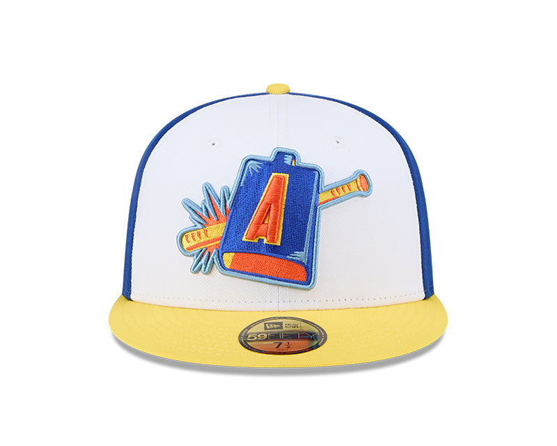 New Era - 59FIFTY Fitted - MiLB - COPA - Aberdeen Ironbirds - White/Blue/Yellow - Headz Up 