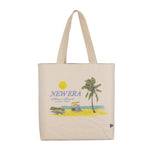New Era - PALM Graphic Tote Bag - Light Beige - Headz Up 