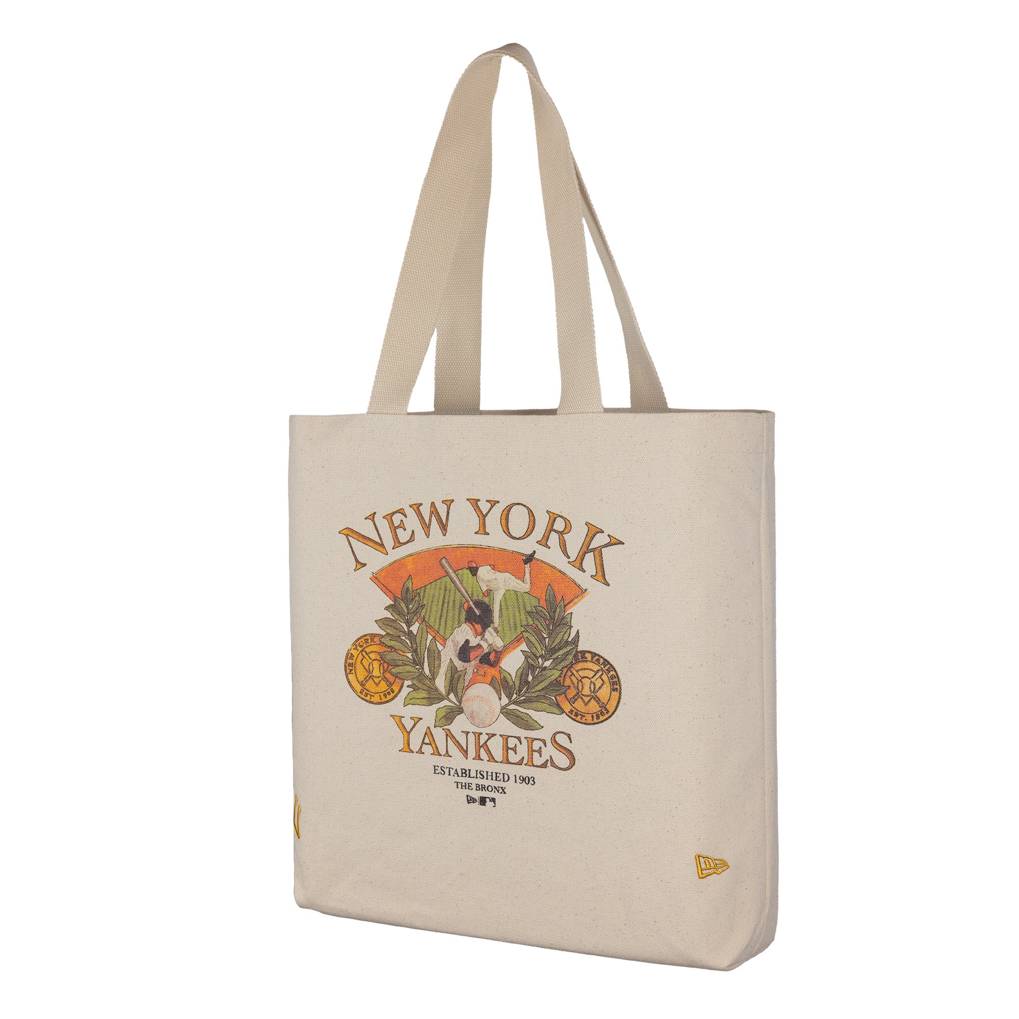 New Era - MLB Graphic Tote Bag - New York Yankees - Light Beige - Headz Up 