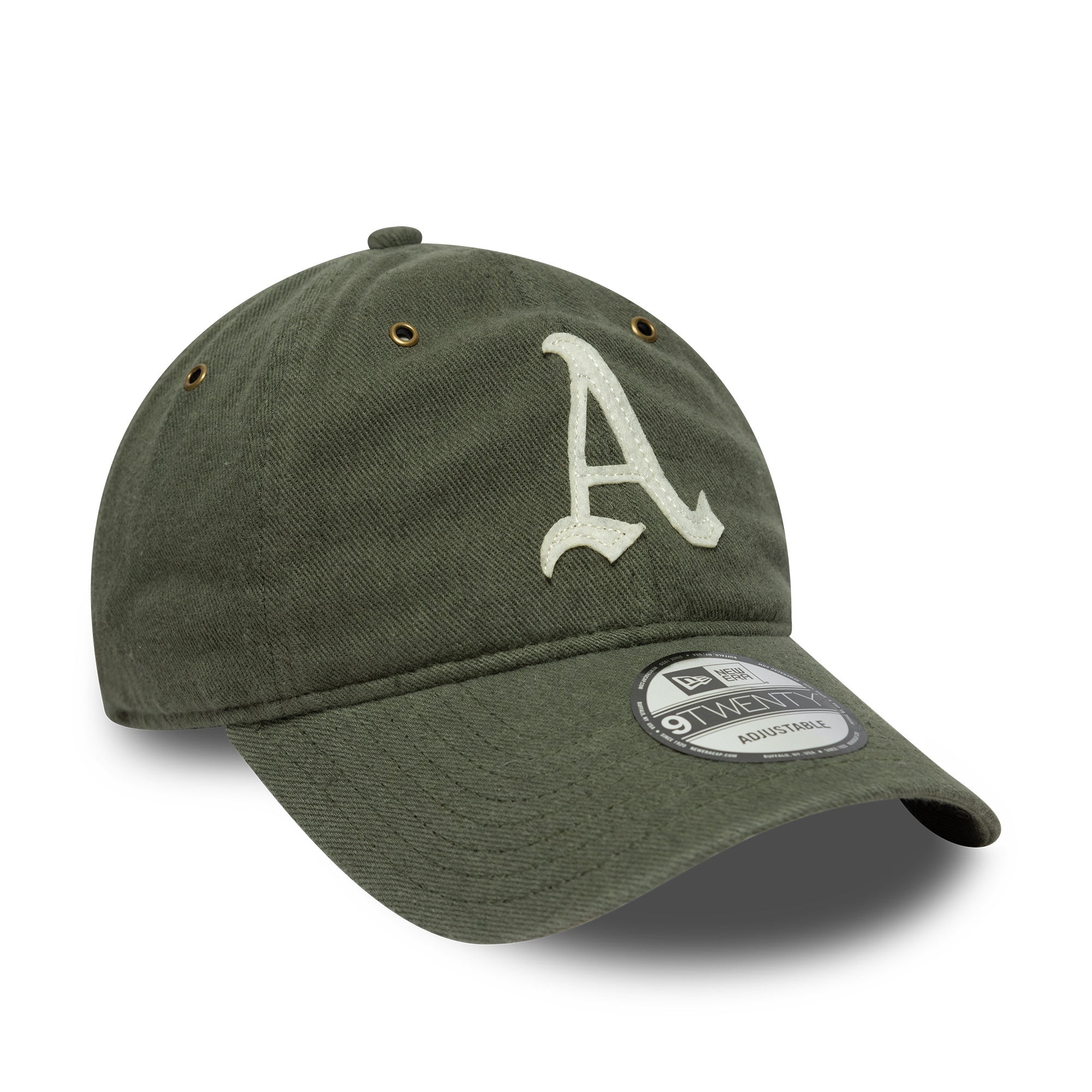 New Era - COOPS PATCH 9TWENTY - Oakland Athletics - Dark Green - Headz Up 