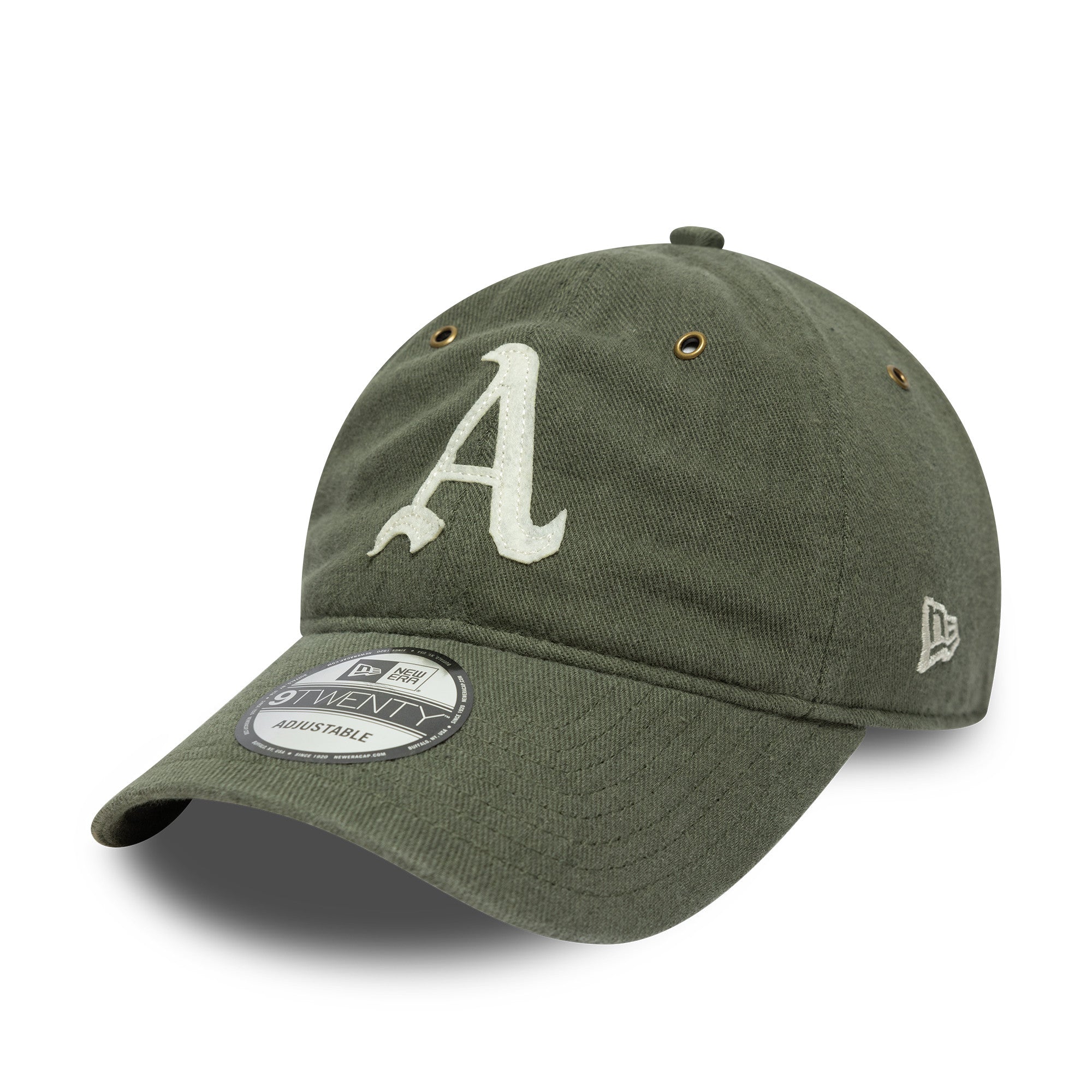 New Era - COOPS PATCH 9TWENTY - Oakland Athletics - Dark Green - Headz Up 