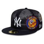 New Era - 59FIFTY Fitted Cap - New York Yankees - AOP MESH - Navy - Headz Up 