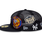 New Era - 59FIFTY Fitted Cap - New York Yankees - AOP MESH - Navy - Headz Up 