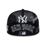 New Era - 59FIFTY Fitted Cap - New York Yankees - AOP MESH - Navy - Headz Up 