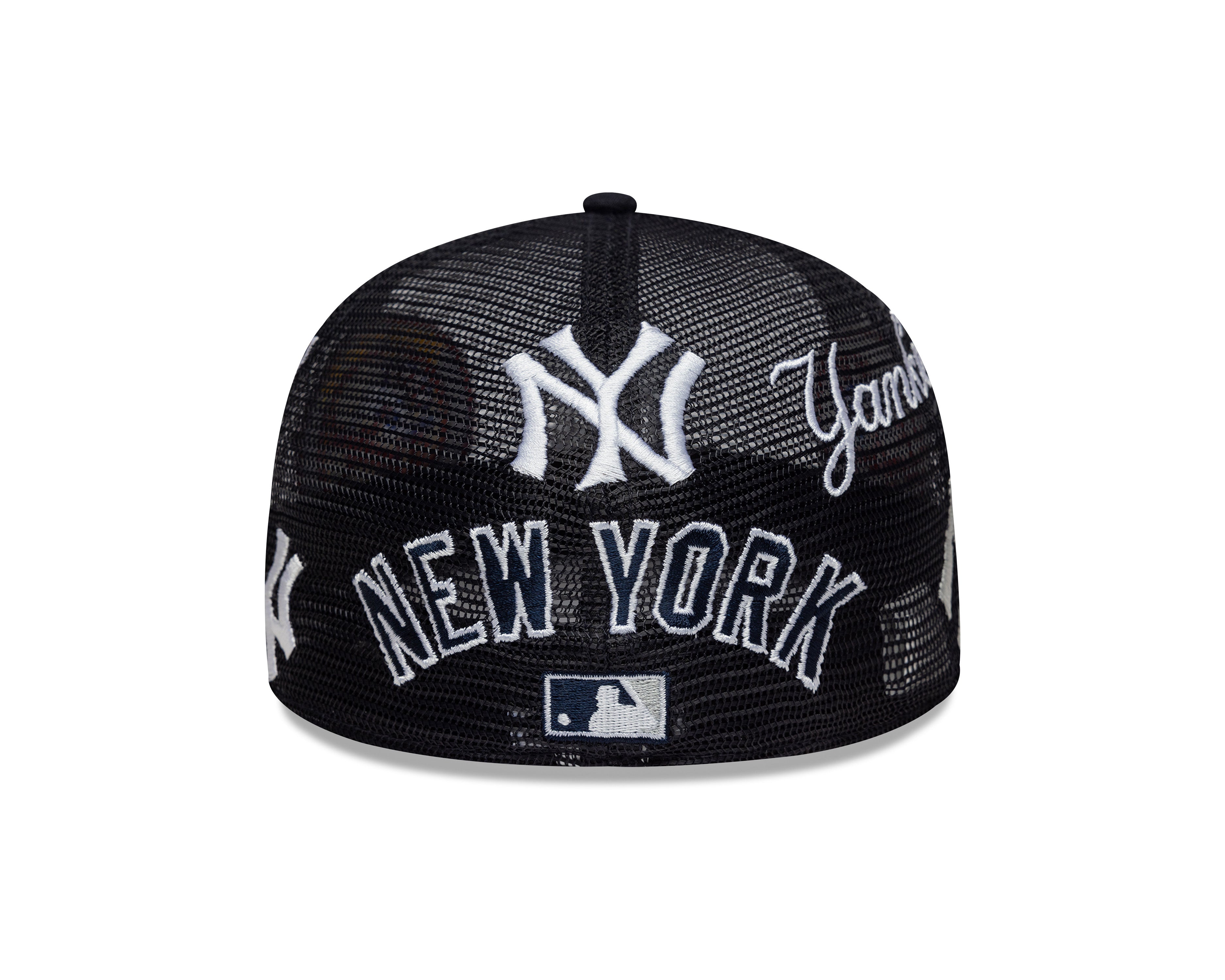 New Era - 59FIFTY Fitted Cap - New York Yankees - AOP MESH - Navy - Headz Up 