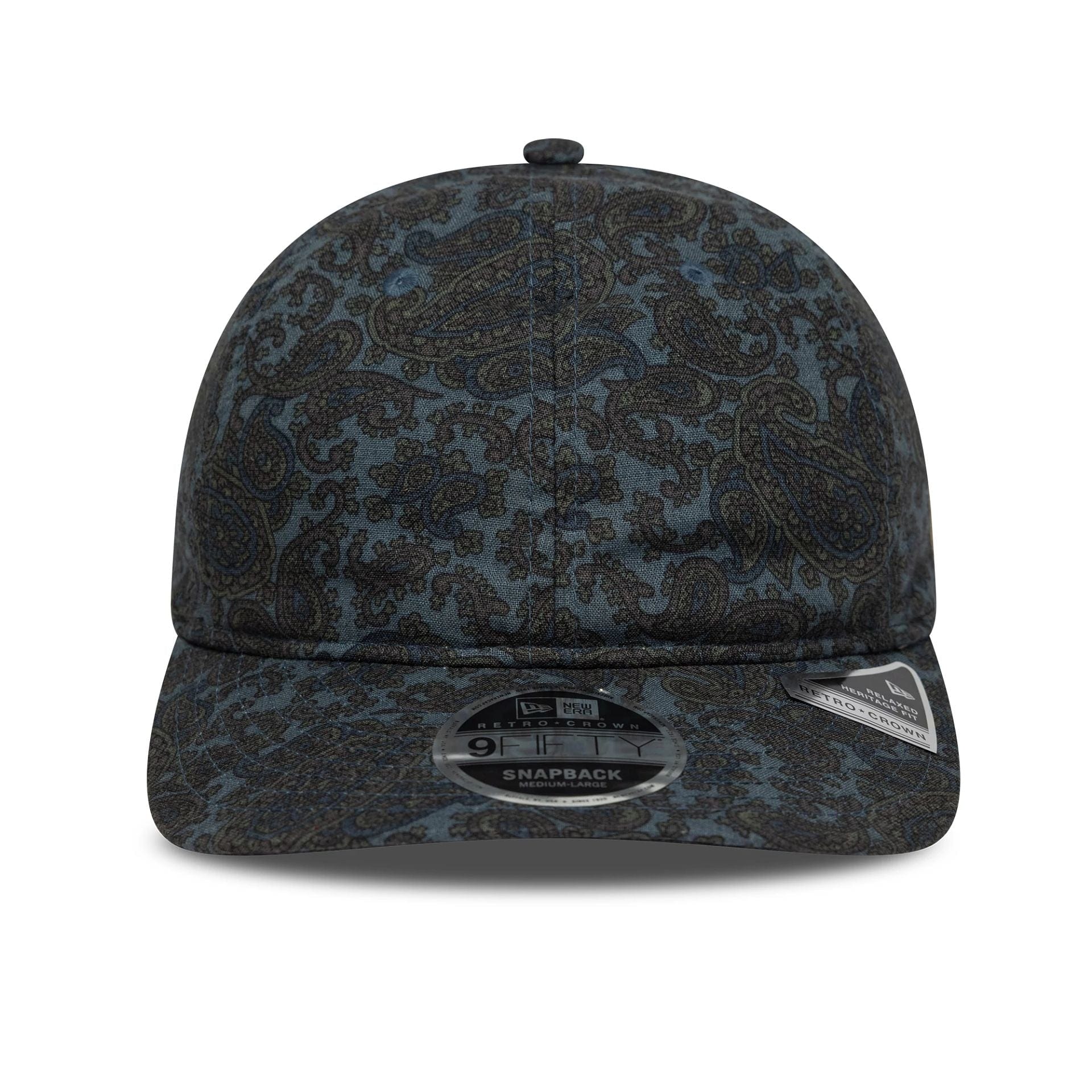 New Era - 9FIFTY Retro Crown - IMG PAISLEY - Navy - Headz Up 