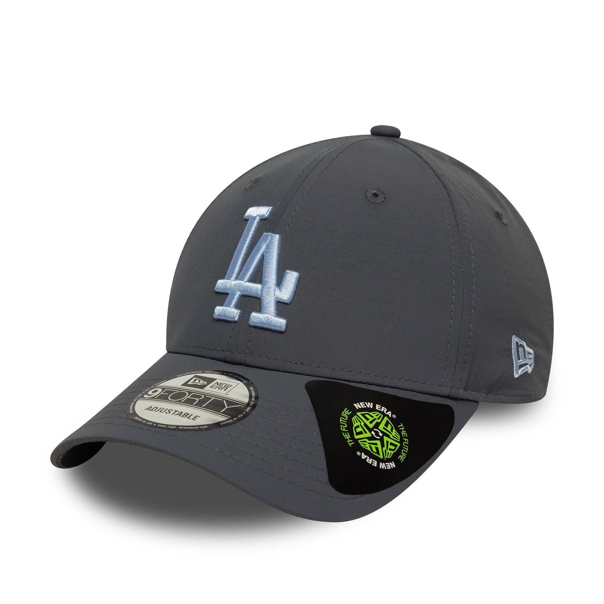 New Era - 9FORTY - Recycled - Los Angeles Dodgers - Grey/Light Blue - Headz Up 