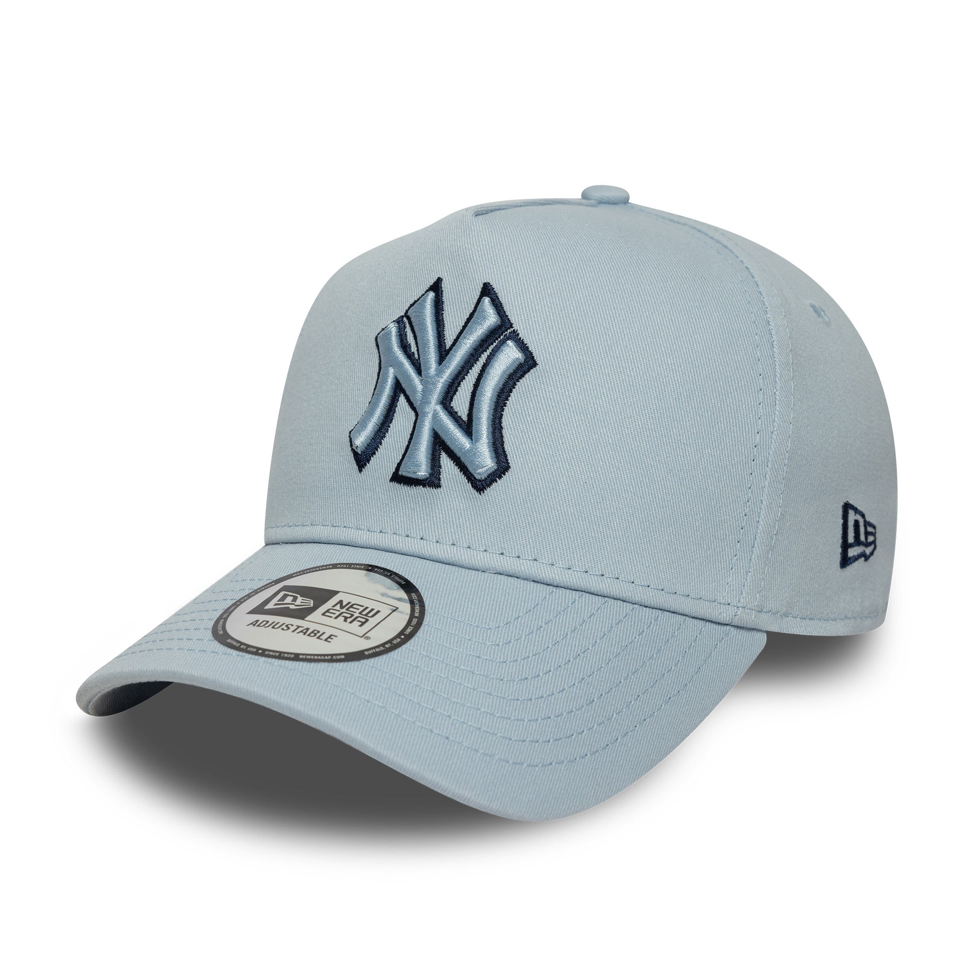 New Era - New York Yankees - Tonal Outline - E-Frame Cap - Light Blue - Headz Up 