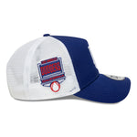 New Era - Los Angeles Dodgers - Side Patch - A-Frame Trucker Cap - Blue - Headz Up 