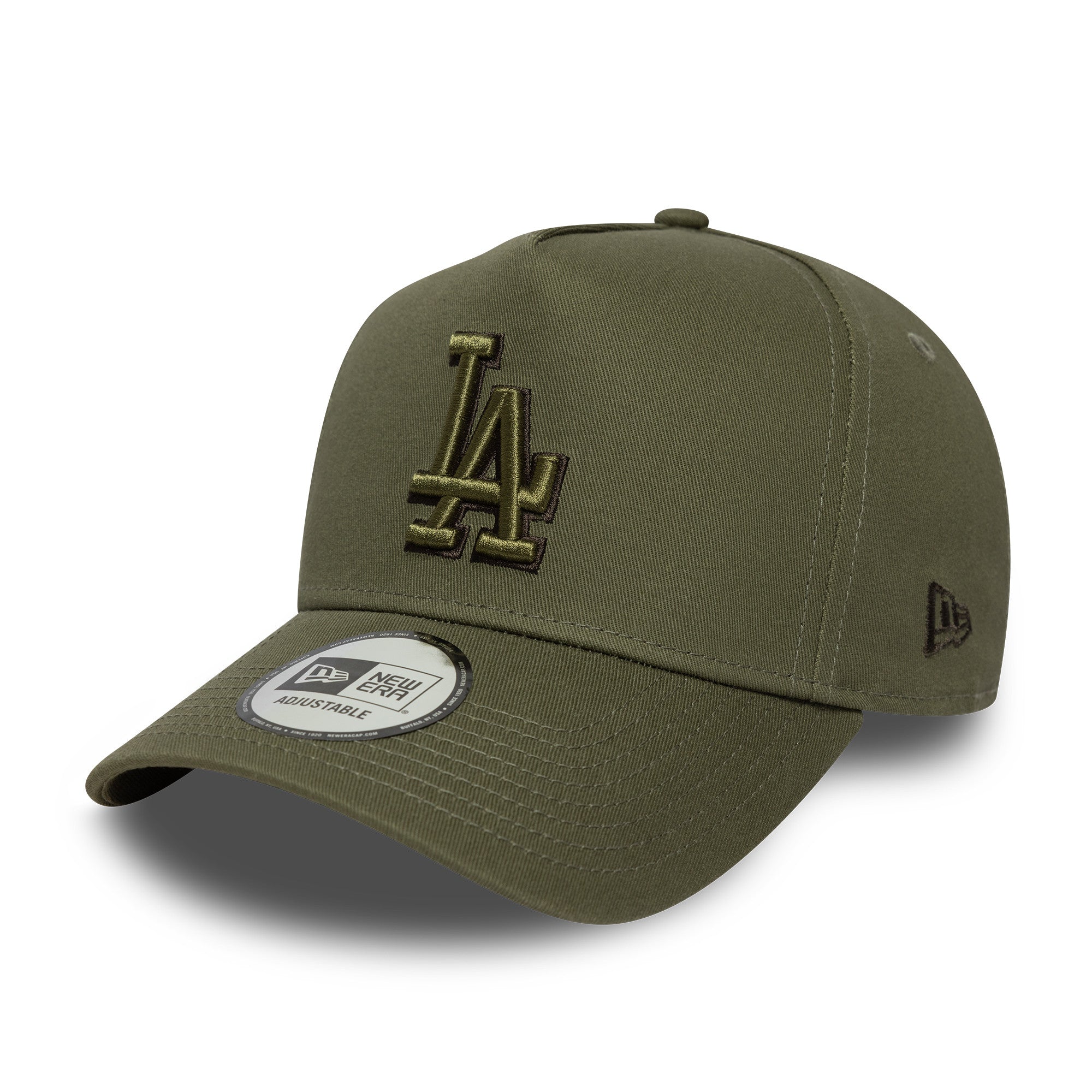 New Era - Los Angeles Dodgers - Tonal Outline - E-Frame Cap - Olive - Headz Up 