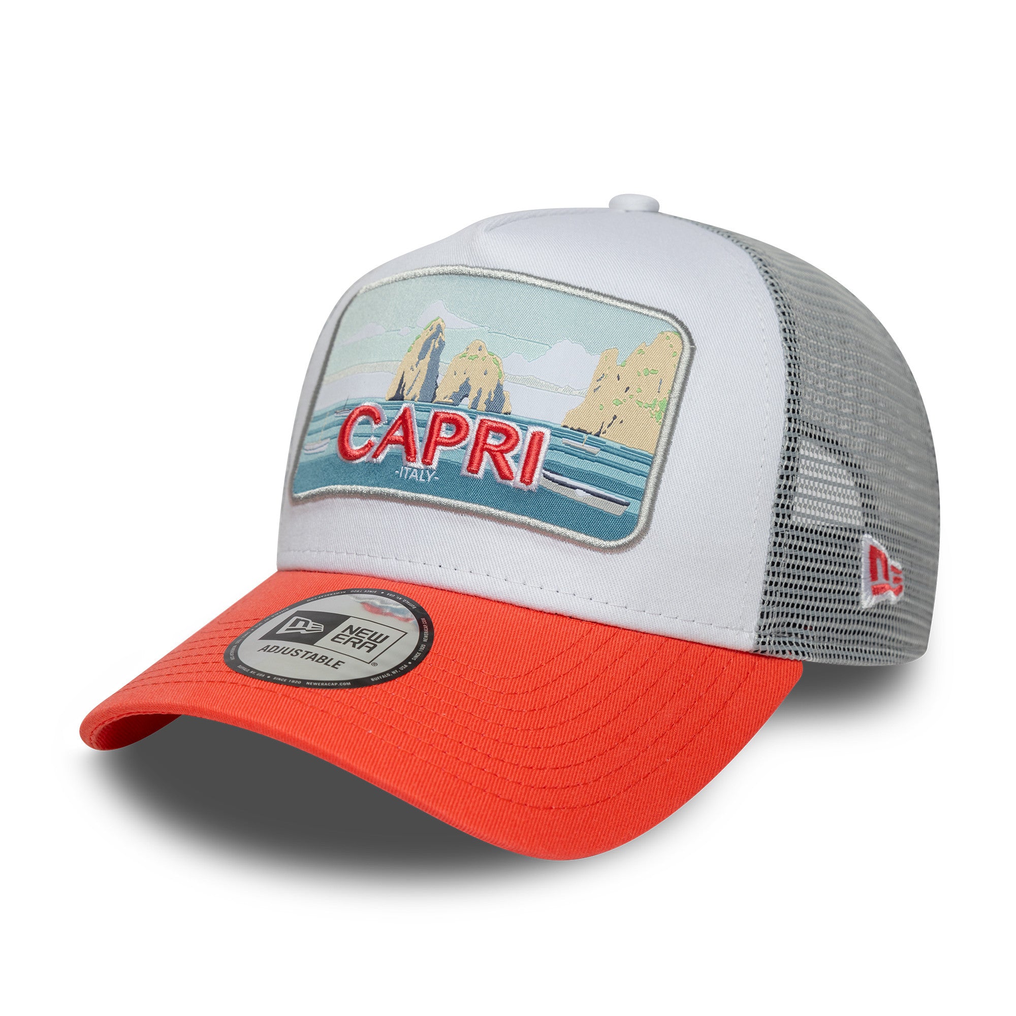 New Era - NE Summer - Trucker Cap - Fire Red - Headz Up 