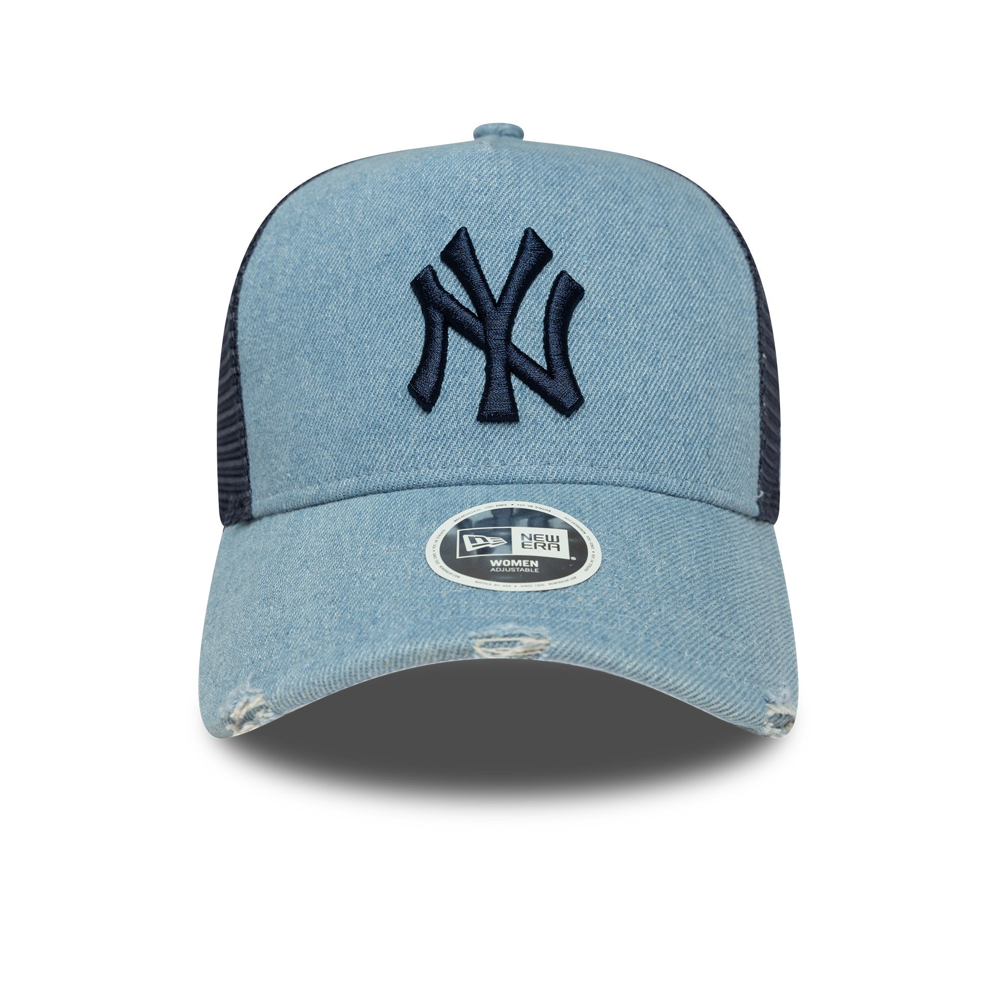 New Era - WMNS Denim Trucker - New York Yankees - Navy - Headz Up 