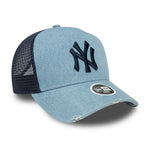New Era - WMNS Denim Trucker - New York Yankees - Navy - Headz Up 