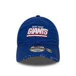 New Era - 9TWENTY - Washed Distressed NFL - New York Giants - Blue - Headz Up 