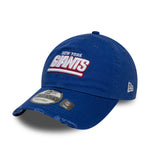 New Era - 9TWENTY - Washed Distressed NFL - New York Giants - Blue - Headz Up 