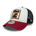 New Era - GRAPHIC PATCH - Trucker Cap - White/Red - Headz Up 