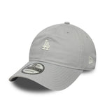 New Era - 9TWENTY - Mini Logo Washed - Los Angeles Dodgers - Grey - Headz Up 