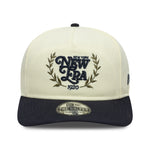 New Era - THE GOLFER Snapback - NE Pre Curved - Light Beige - Headz Up 