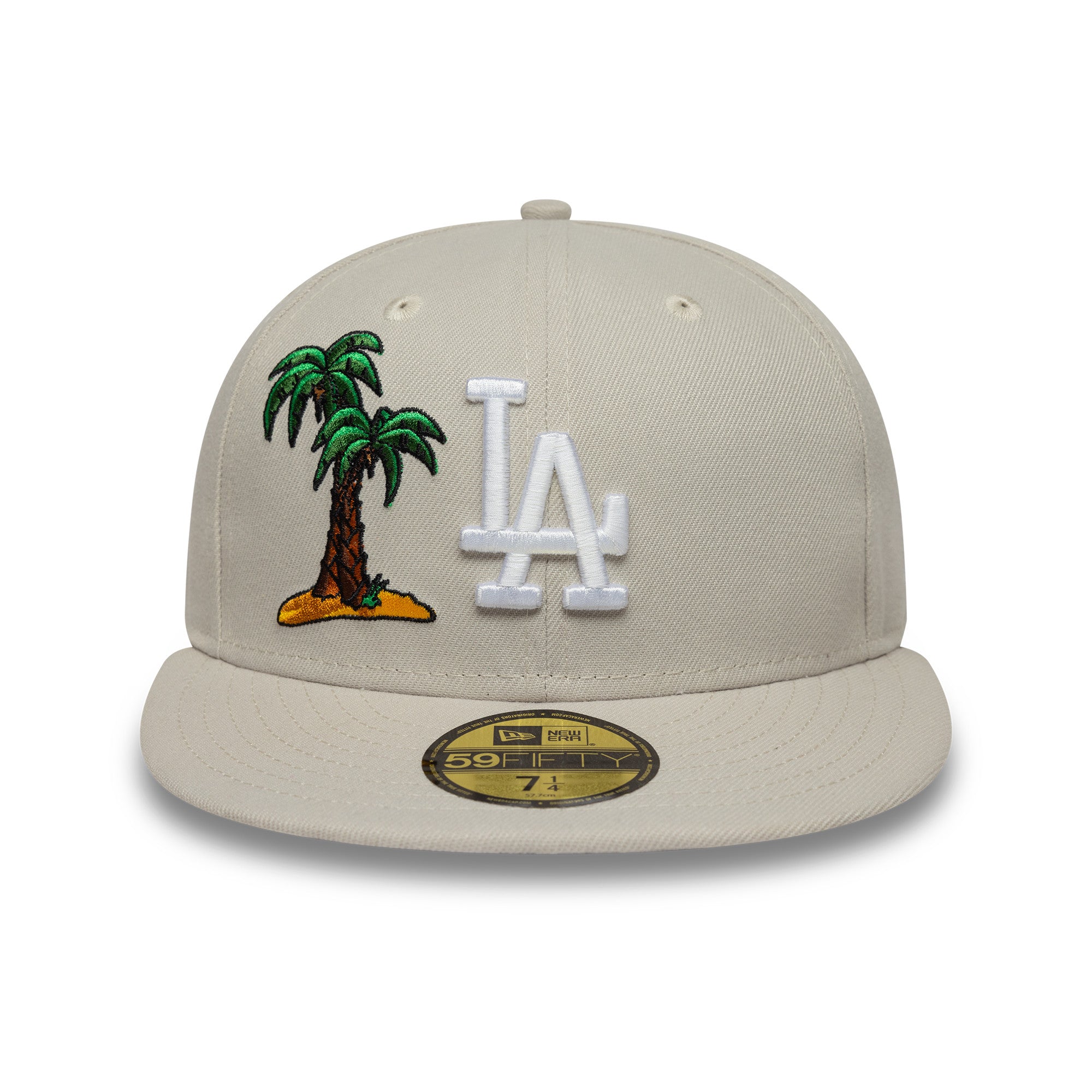 New Era - 59FIFTY Fitted Cap - FOOD ICON - Los Angeles Dodgers - Stone - Headz Up 