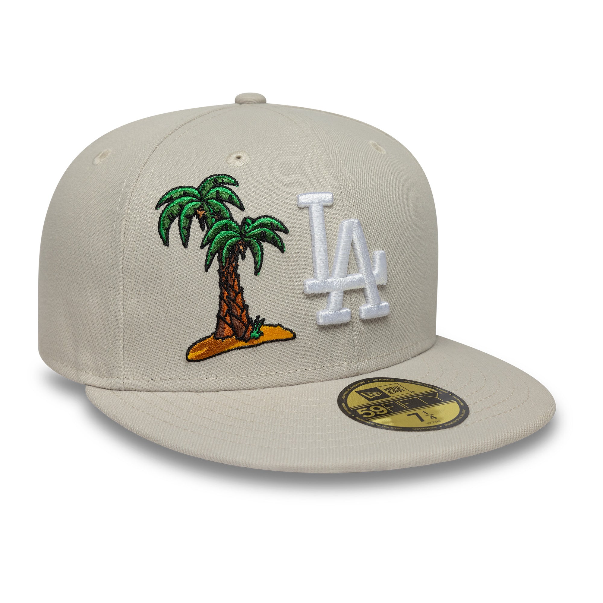 New Era - 59FIFTY Fitted Cap - FOOD ICON - Los Angeles Dodgers - Stone - Headz Up 