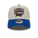 New Era - 9FORTY E-FRAME - NASCAR FLAG - Chrome/Blue - Headz Up 