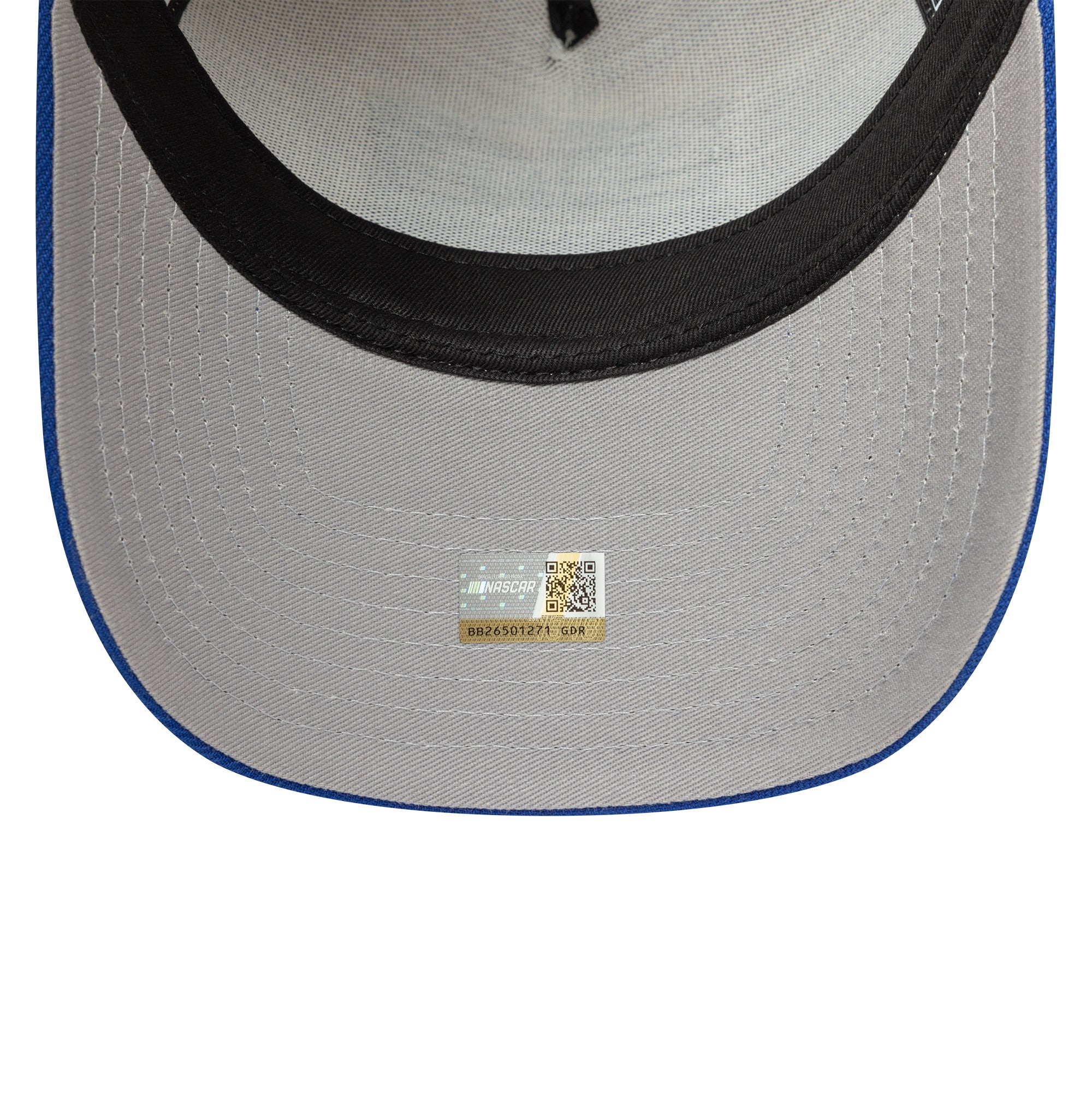 New Era - 9FORTY E-FRAME - NASCAR FLAG - Chrome/Blue - Headz Up 