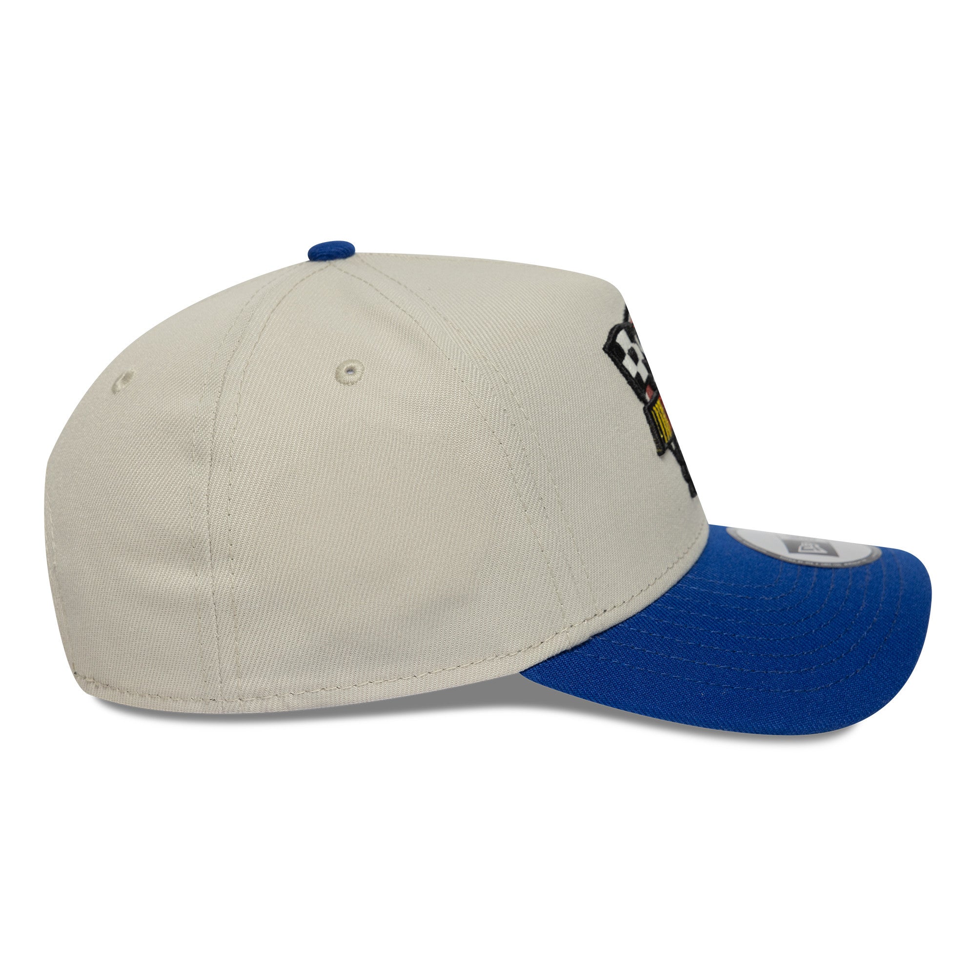 New Era - 9FORTY E-FRAME - NASCAR FLAG - Chrome/Blue - Headz Up 