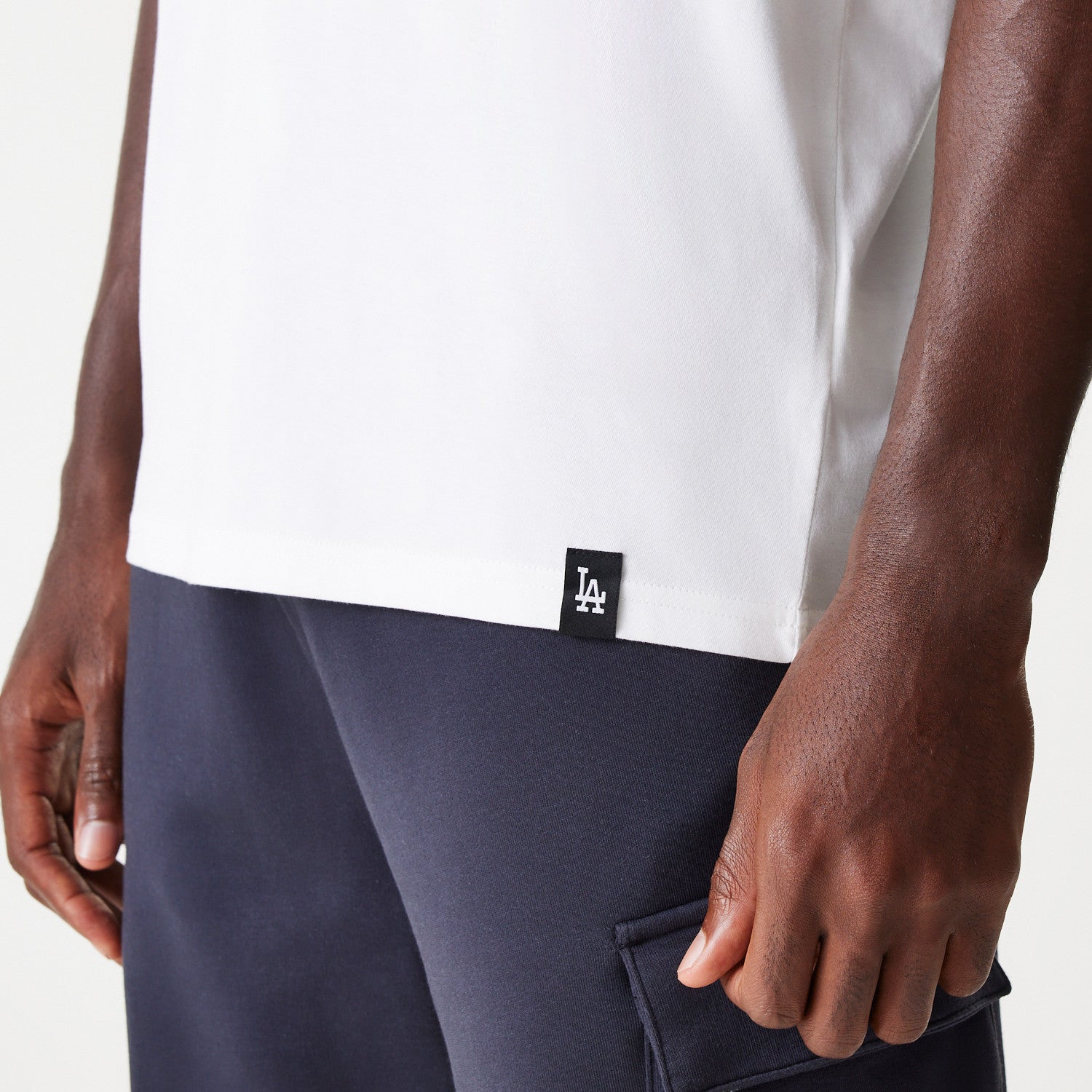 New Era - MLB FLORAL Graphic - Oversize Tee - Los Angeles Dodgers - White - Headz Up 