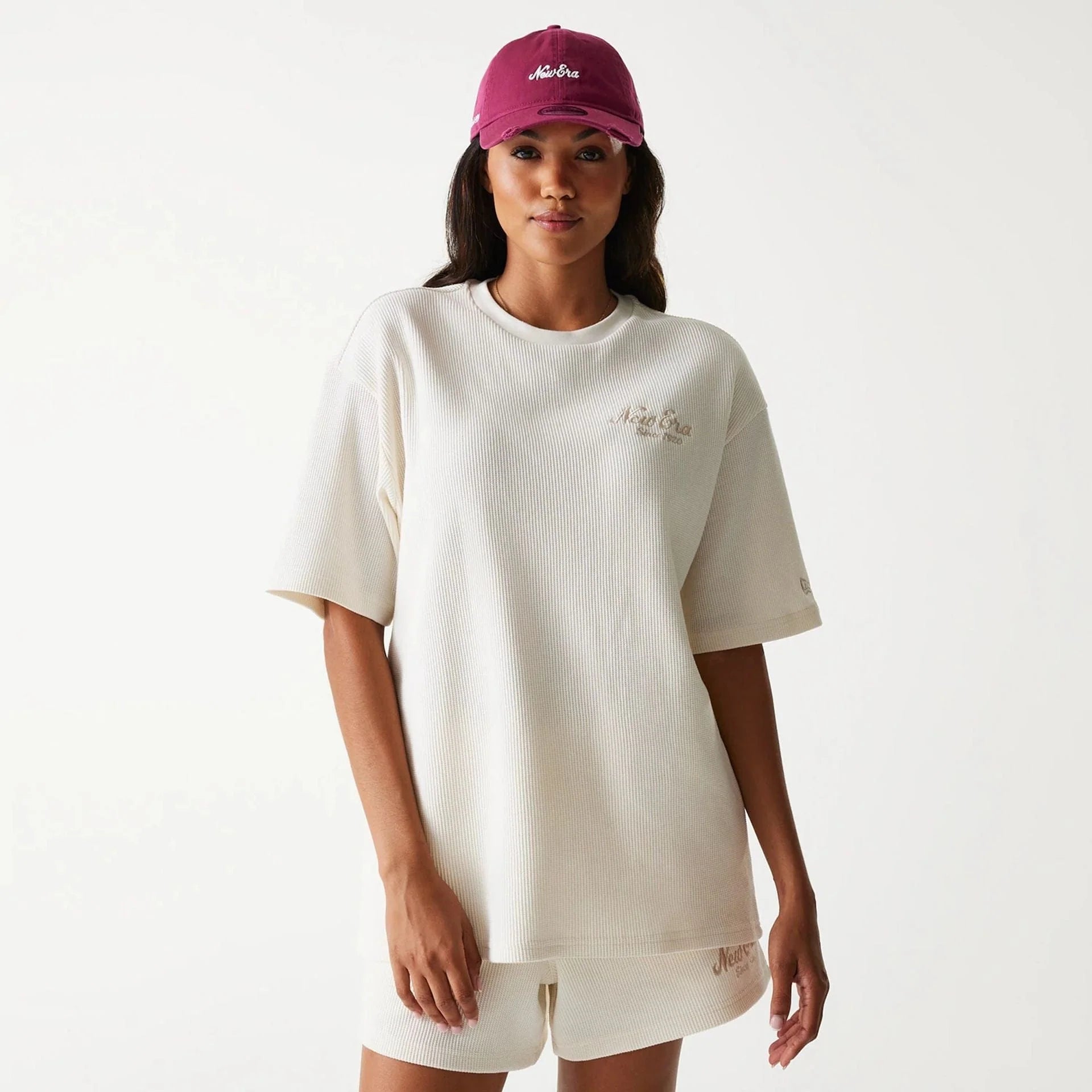 New Era - NE WAFFLE Tee - Off White - Headz Up 