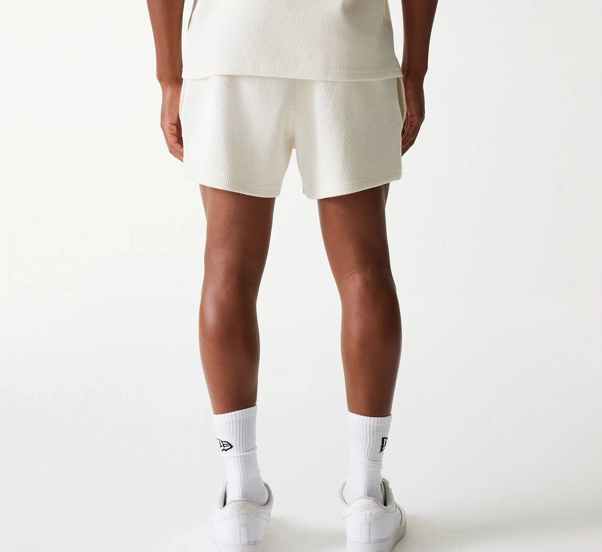 New Era - MLB WAFFLE Shorts - Off White - Headz Up 