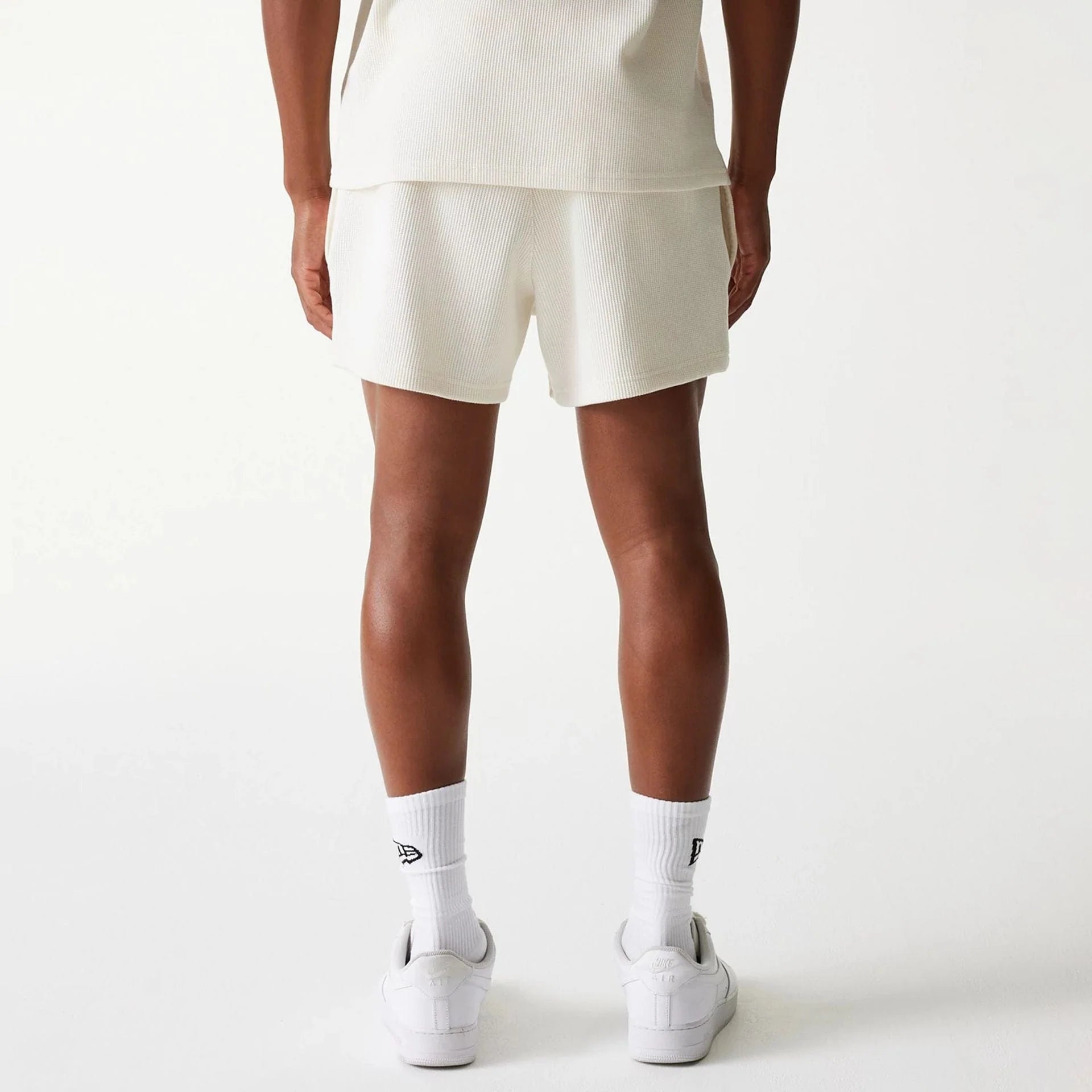 New Era - MLB WAFFLE Shorts - Off White - Headz Up 
