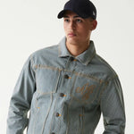 New Era - NE DENIM Jacket - Dark Blue - Headz Up 