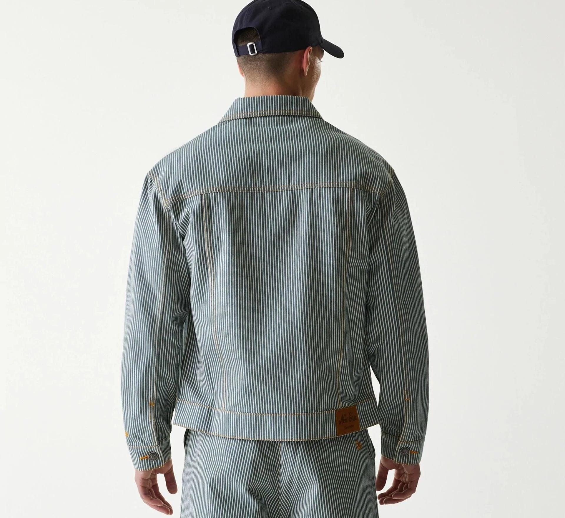 New Era - NE DENIM Jacket - Dark Blue - Headz Up 