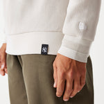 New Era - MLB WAFFLE - Oversize Crewneck - New York Yankees - Stone - Headz Up 