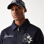 New Era - MLB Collared Jacket - New York Yankees - Navy - Headz Up 