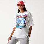 New Era - MLB World Series - Oversize Tee - New York Yankees - White - Headz Up 