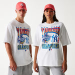New Era - MLB World Series - Oversize Tee - New York Yankees - White - Headz Up 