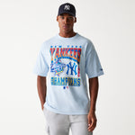 New Era - MLB World Series - Oversize Tee - New York Yankees - Blue - Headz Up 