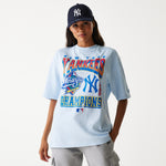 New Era - MLB World Series - Oversize Tee - New York Yankees - Blue - Headz Up 