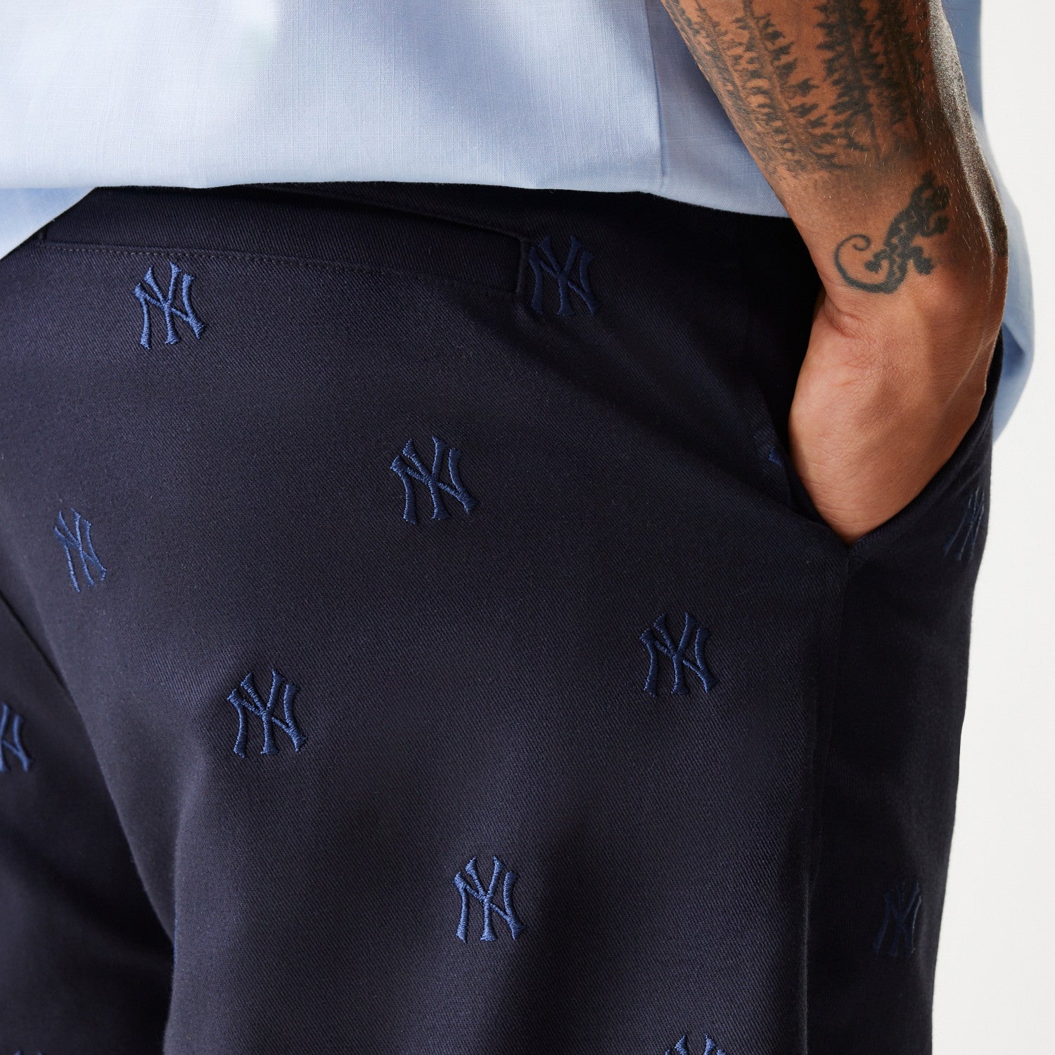 New Era - MLB Monogram Short - New York Yankees - Navy - Headz Up 