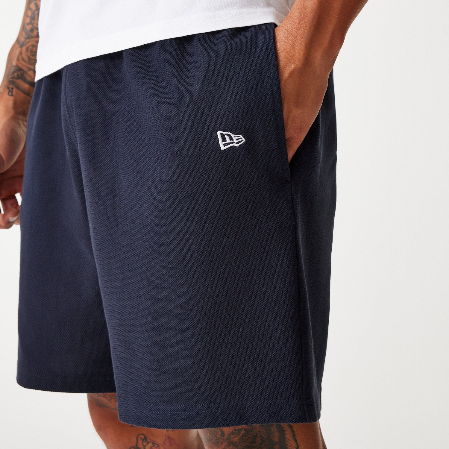 New Era - MLB Pique Shorts - New York Yankees - Navy - Headz Up 