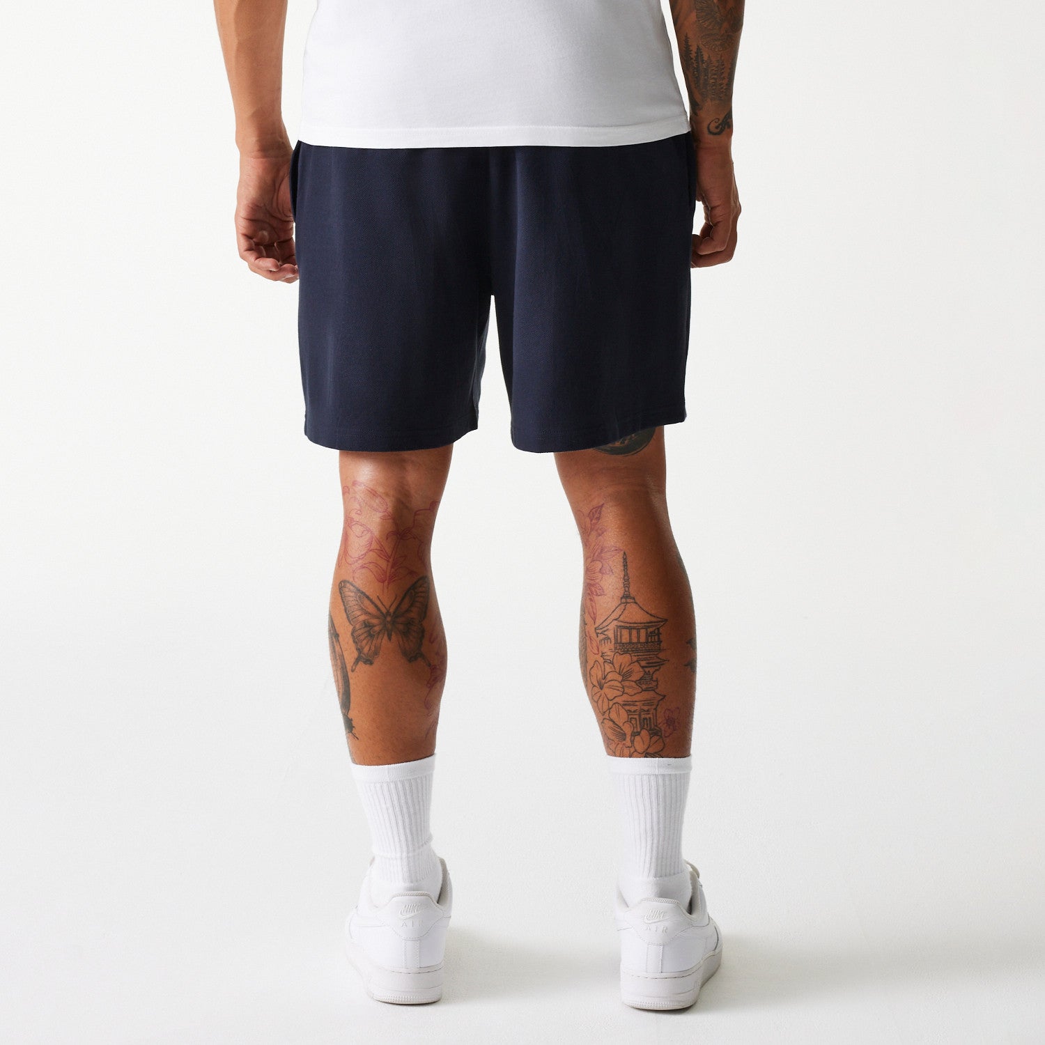 New Era - MLB Pique Shorts - New York Yankees - Navy - Headz Up 