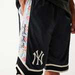 New Era - MLB Infill Mesh Shorts - New York Yankees - Black - Headz Up 