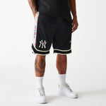 New Era - MLB Infill Mesh Shorts - New York Yankees - Black - Headz Up 