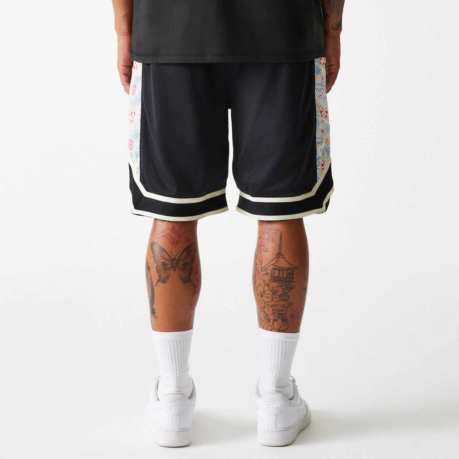 New Era - MLB Infill Mesh Shorts - New York Yankees - Black - Headz Up 